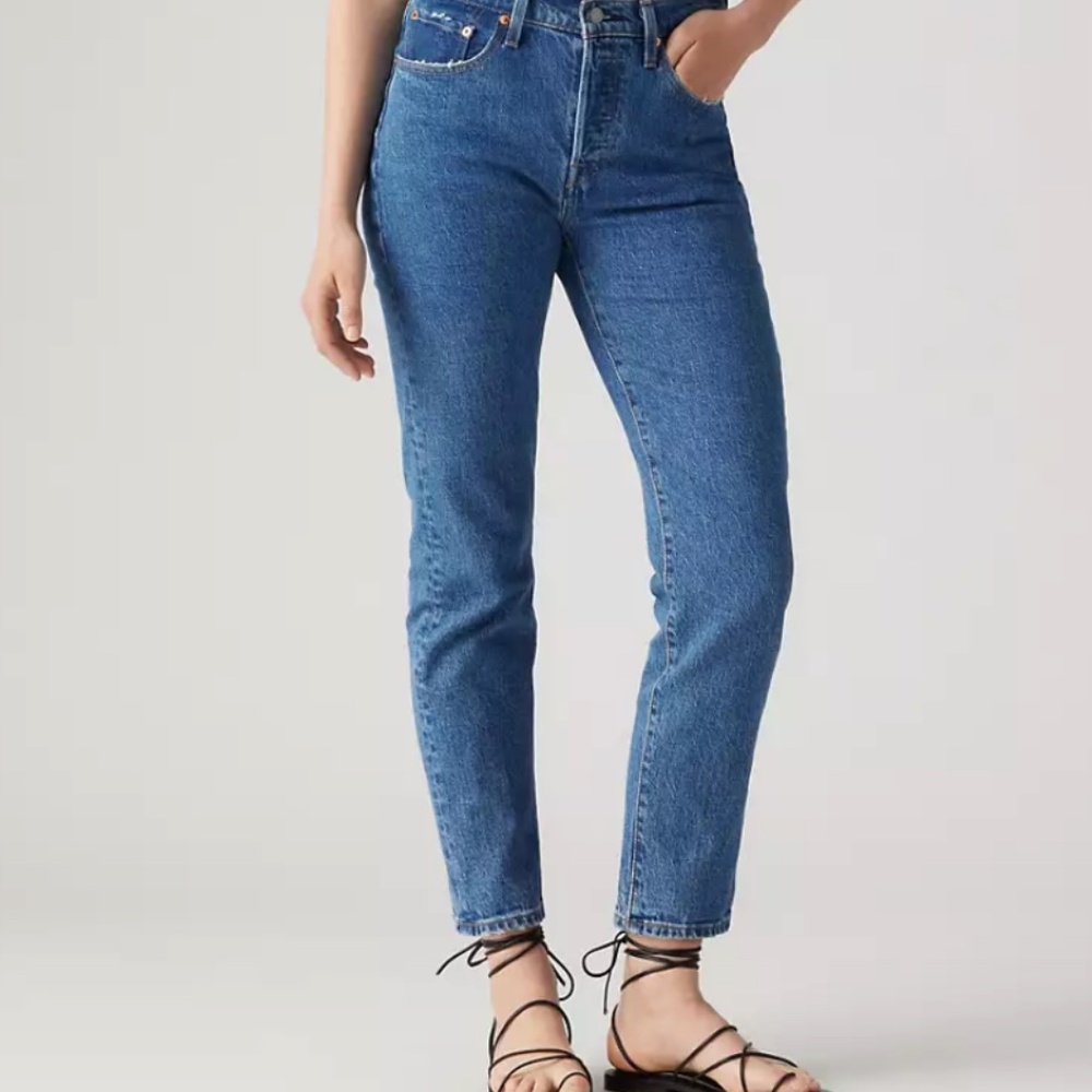Size 27 (L26) | Levi's 501 Original Cropped Jeans